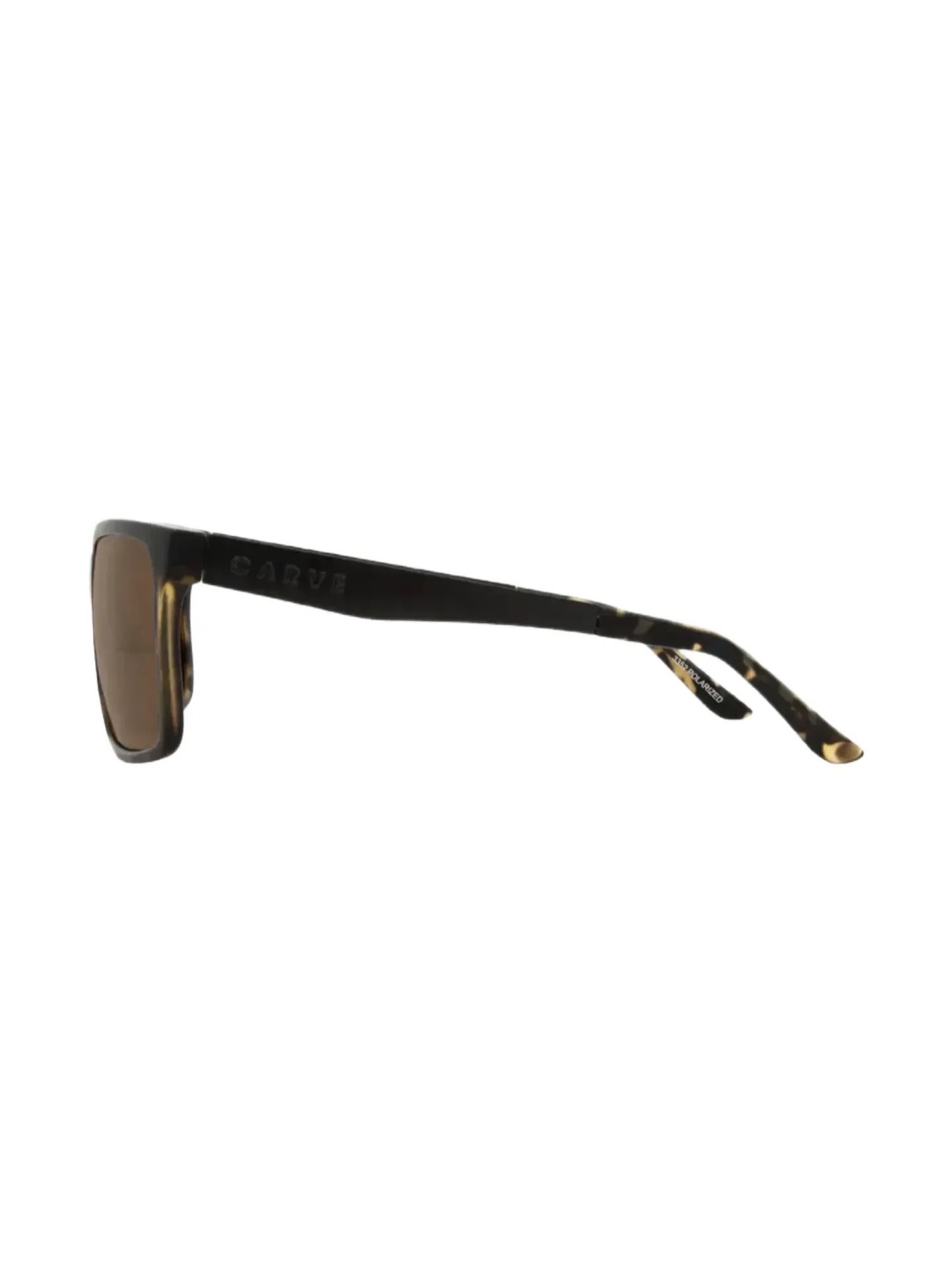 Carve The Island Matte Tortoise w/ Brown Polarized Sunglasses