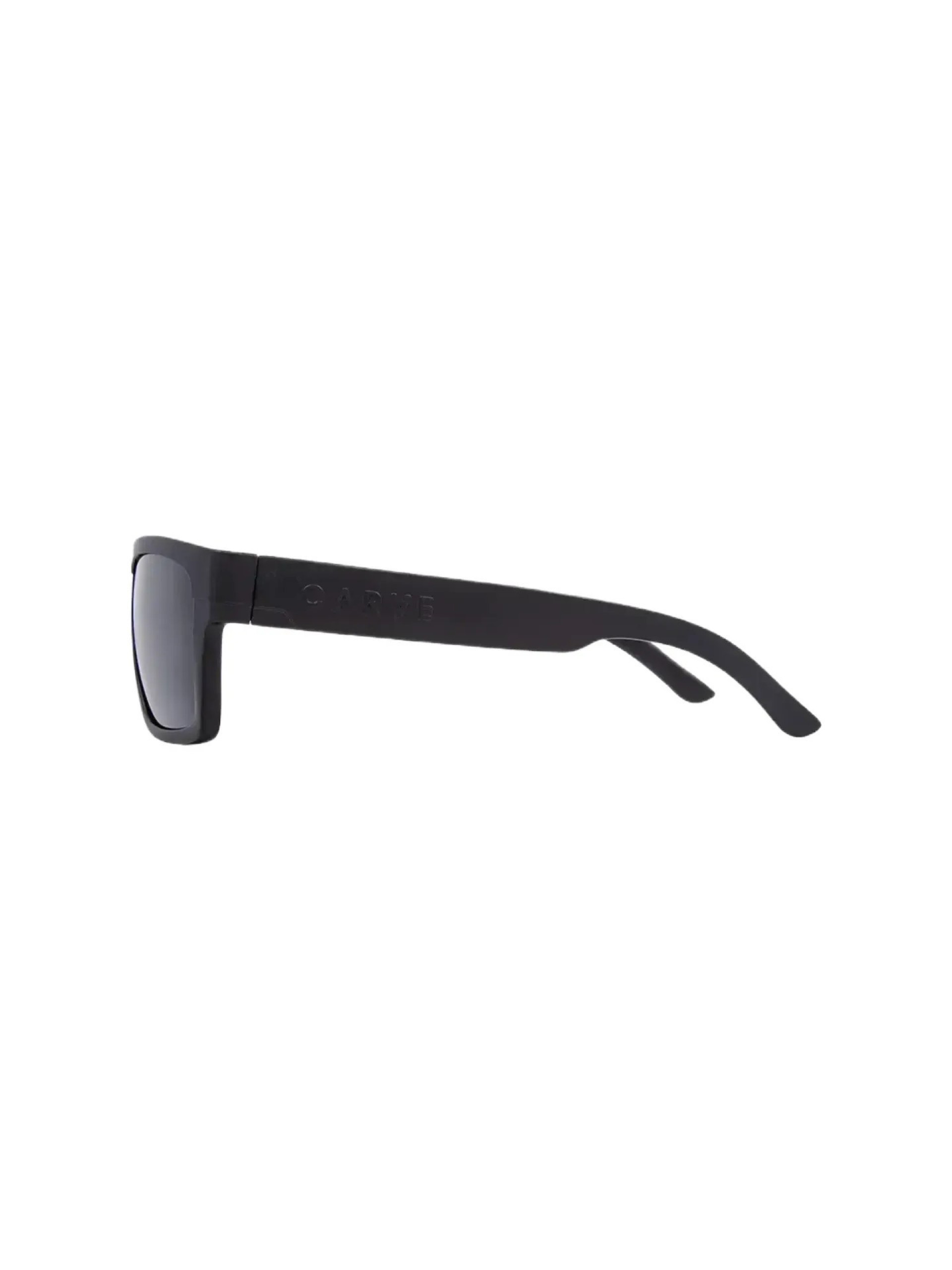 Carve Volley Matte Black w/ Grey Injected Polarized Floating Sunglasses