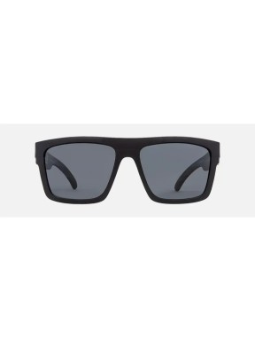 Carve Volley Matte Black w/ Grey Injected Polarized Floating Sunglasses