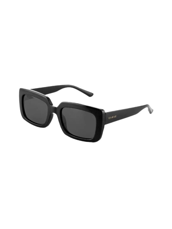 Carve Laguna Gloss Black w/ Dark Grey Polarized Sunglasses