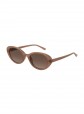 culos de Sol Carve Billie Gloss Translucent Nude w/ Brown