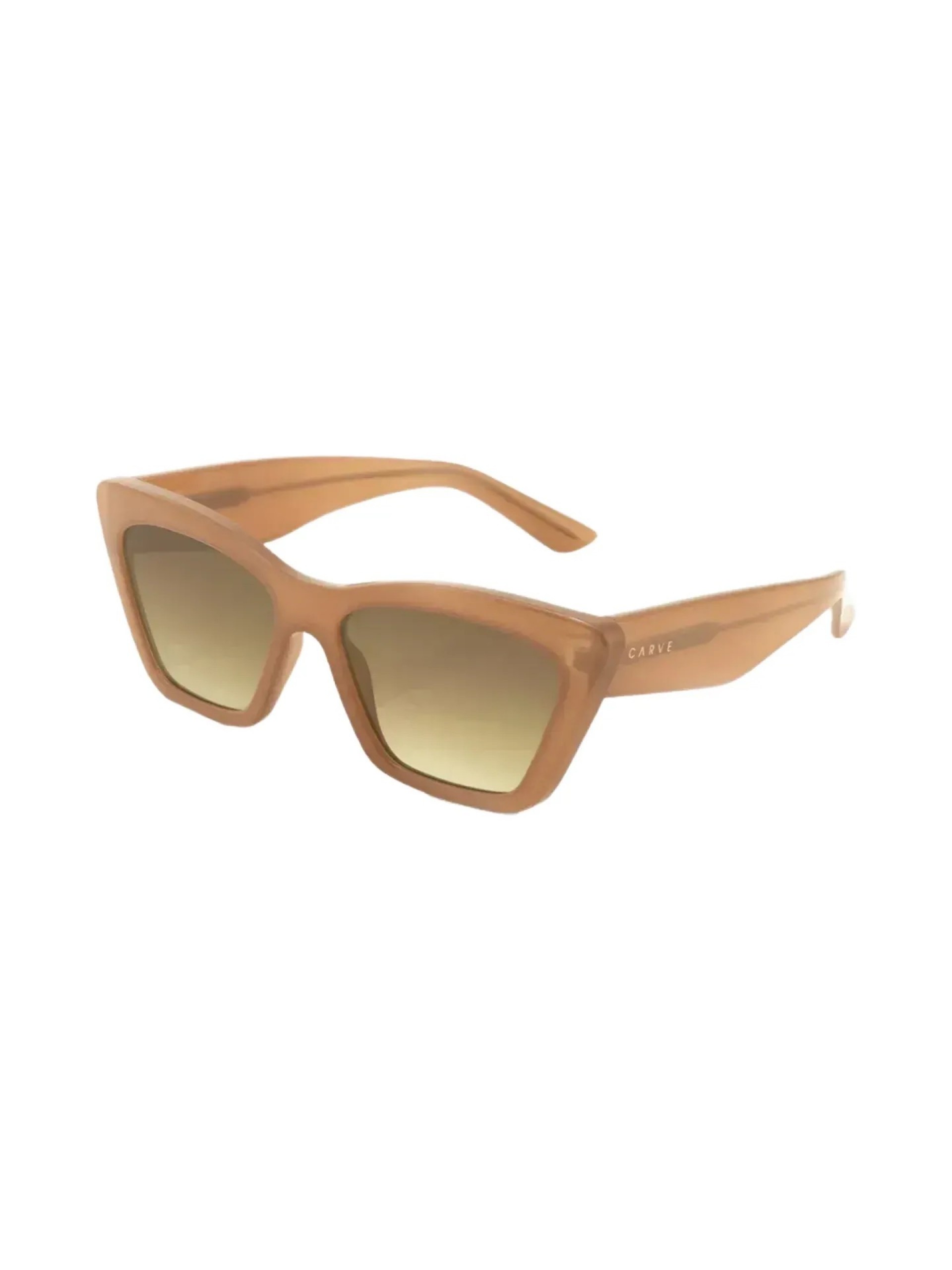 Óculos de Sol Carve Tahoe Gloss Translucent Nude w/ Gradient Brown