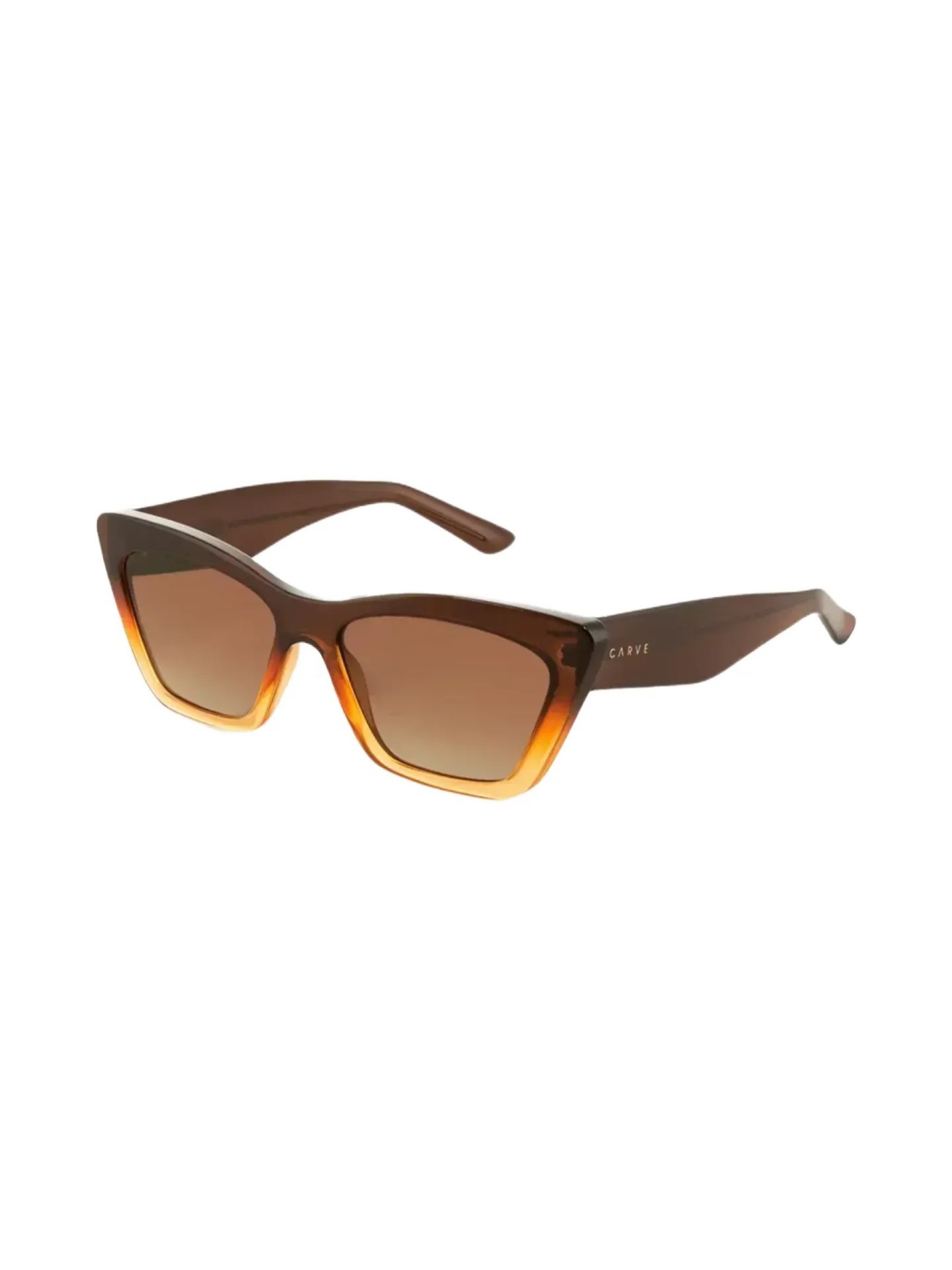 Carve Tahoe Gloss Chocolate to Toffee w/ Brown Gradient Sunglasses