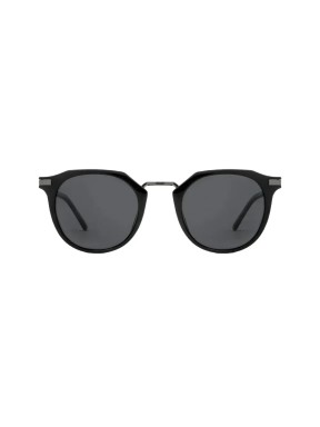Carve Frankie Gloss Black w/ Dark Grey Polarized Sunglasses