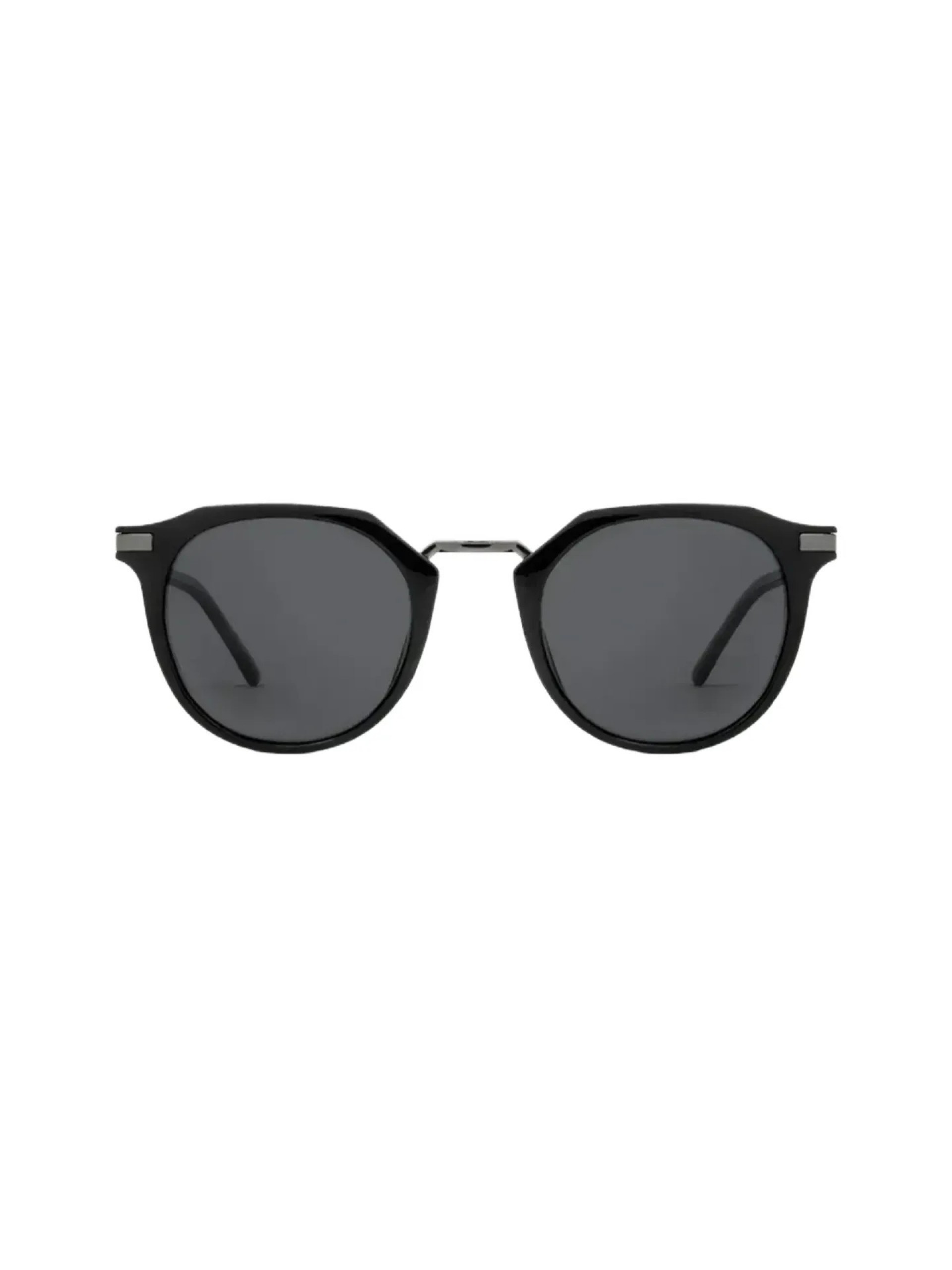 Carve Frankie Gloss Black w/ Dark Grey Polarized Sunglasses