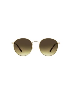 Carve Heidi Brushed Gold Metal w/ Gradient Brown Sunglasses