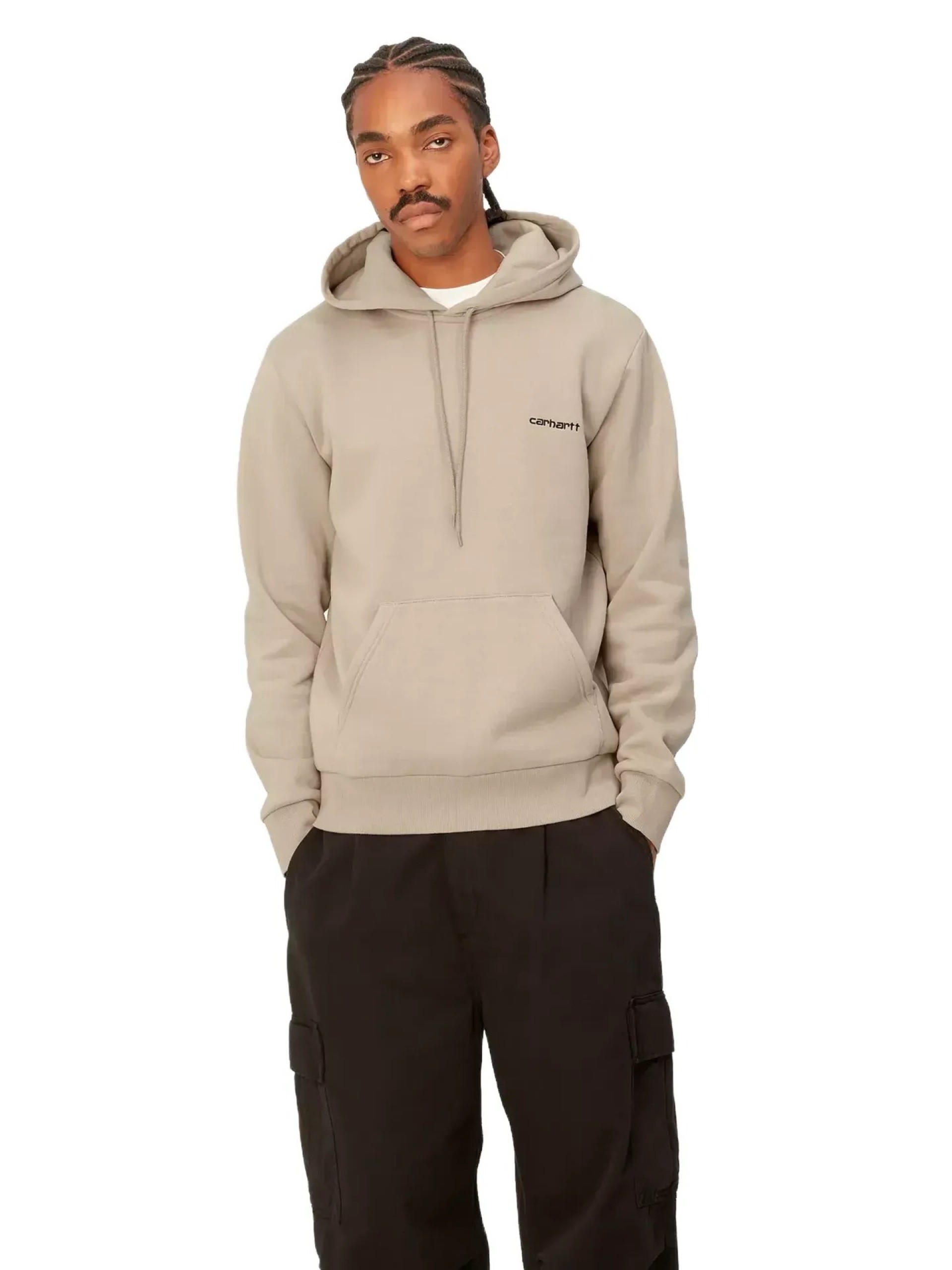 Carhartt WIP Script Embroidery Hooded Sweatshirt