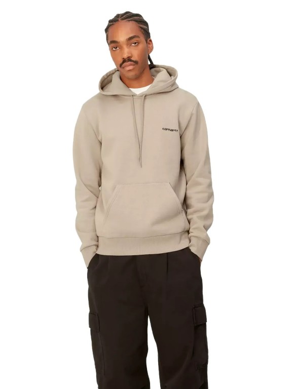 Carhartt WIP Script Embroidery Hooded Sweatshirt Carhartt WIP Script Embroidery Hooded Sweatshirt