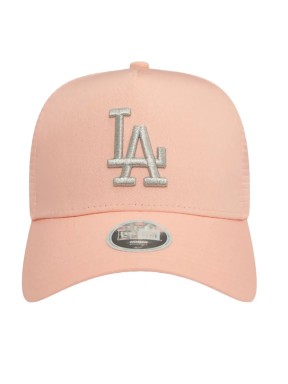 New Era Metallic Los Angeles Dodgers Trucker Cap