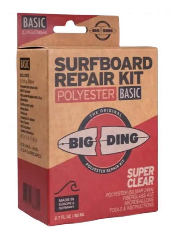 Big Ding Polyester Basic Surfboard Repair Kit