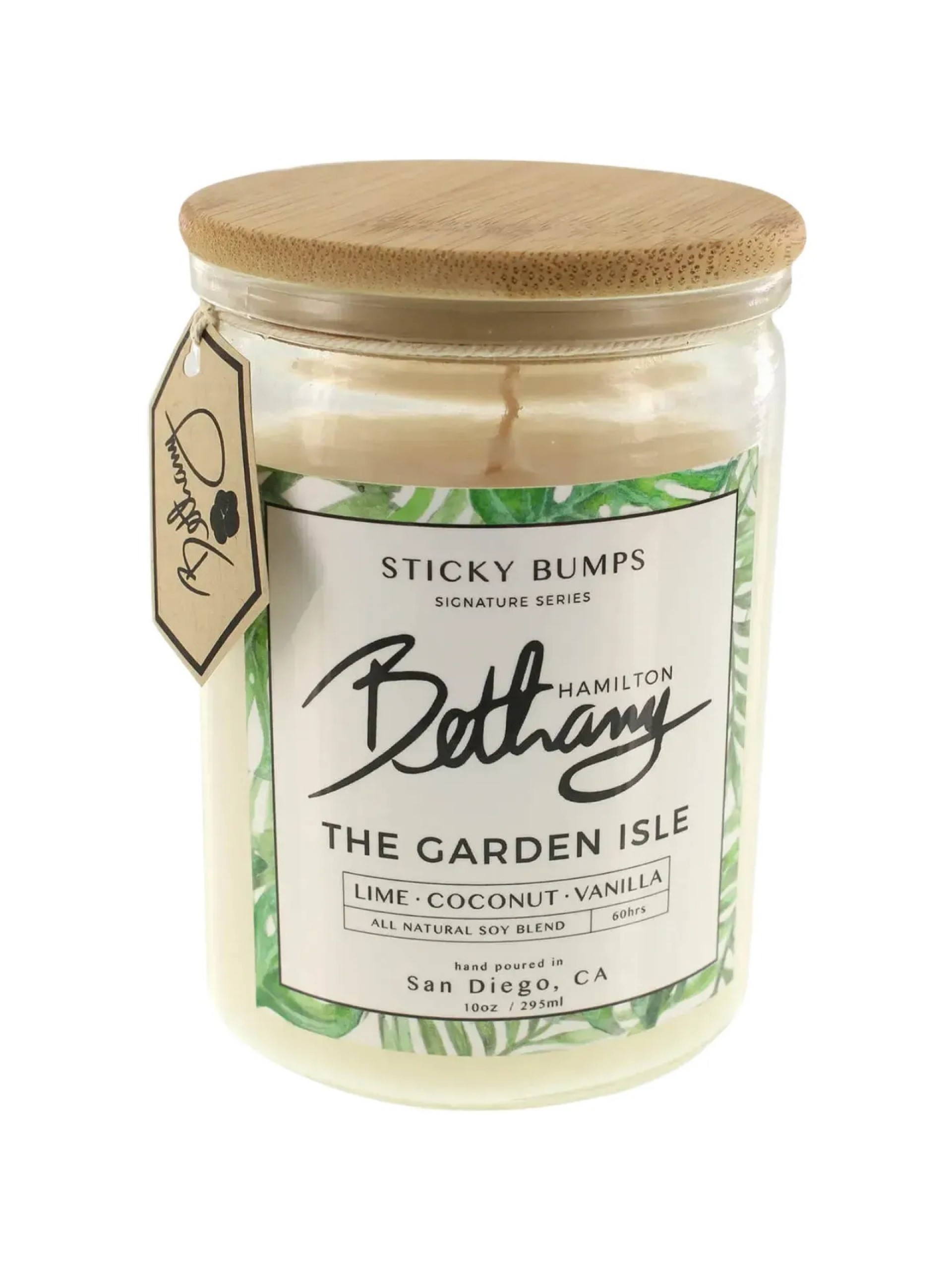 Sticky Bumps Bethany Hamilton Garden Isle 10oz Candle