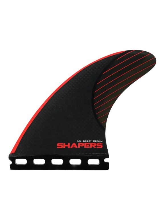Shapers Soli Bailey Carbonstealth Small Thruster Fins - Single tab Shapers Soli Bailey Carbonstealth Small Thruster Fins - Single tab