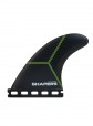 Shapers C.A.D. Airlite Small Thruster Fins - Single Tab