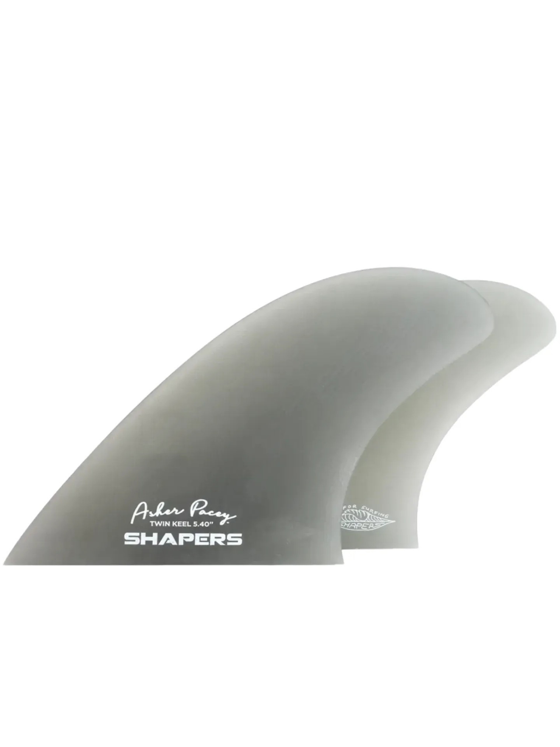 Quilhas Shapers Asher Pacey 5.4" Twin Keel - Single tab