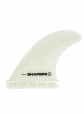 Shapers Fibreflex Medium Thruster Fins - Single tab