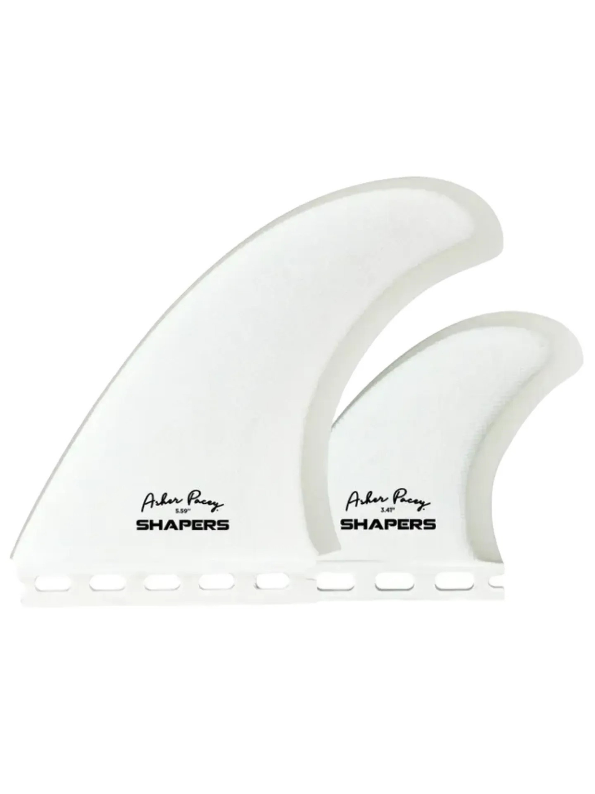 Quilhas Shapers Asher Pacey 5.79" Twin - Single tab