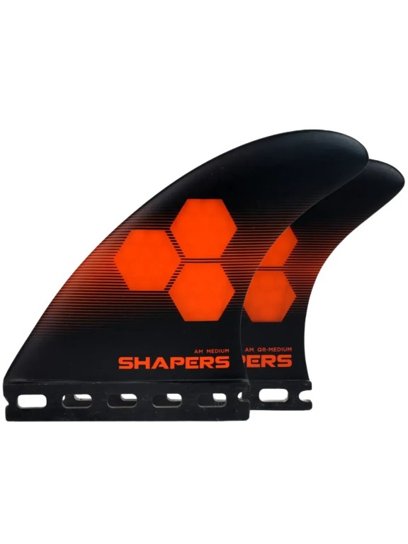 Shapers AM Core-Lite Medium Tri-Quad Fins - Single tab