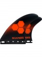 Shapers AM Core-Lite Medium Tri-Quad Fins - Single tab