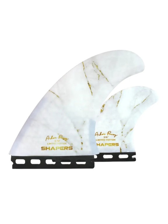 Quilhas Shapers Asher Pacey 5.79" Stealth Twin - Single tab