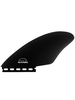Shapers Modern Twin Keel Large Fin - Single Tab
