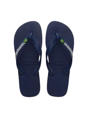 Havaianas Brasil Logo Flip Flops