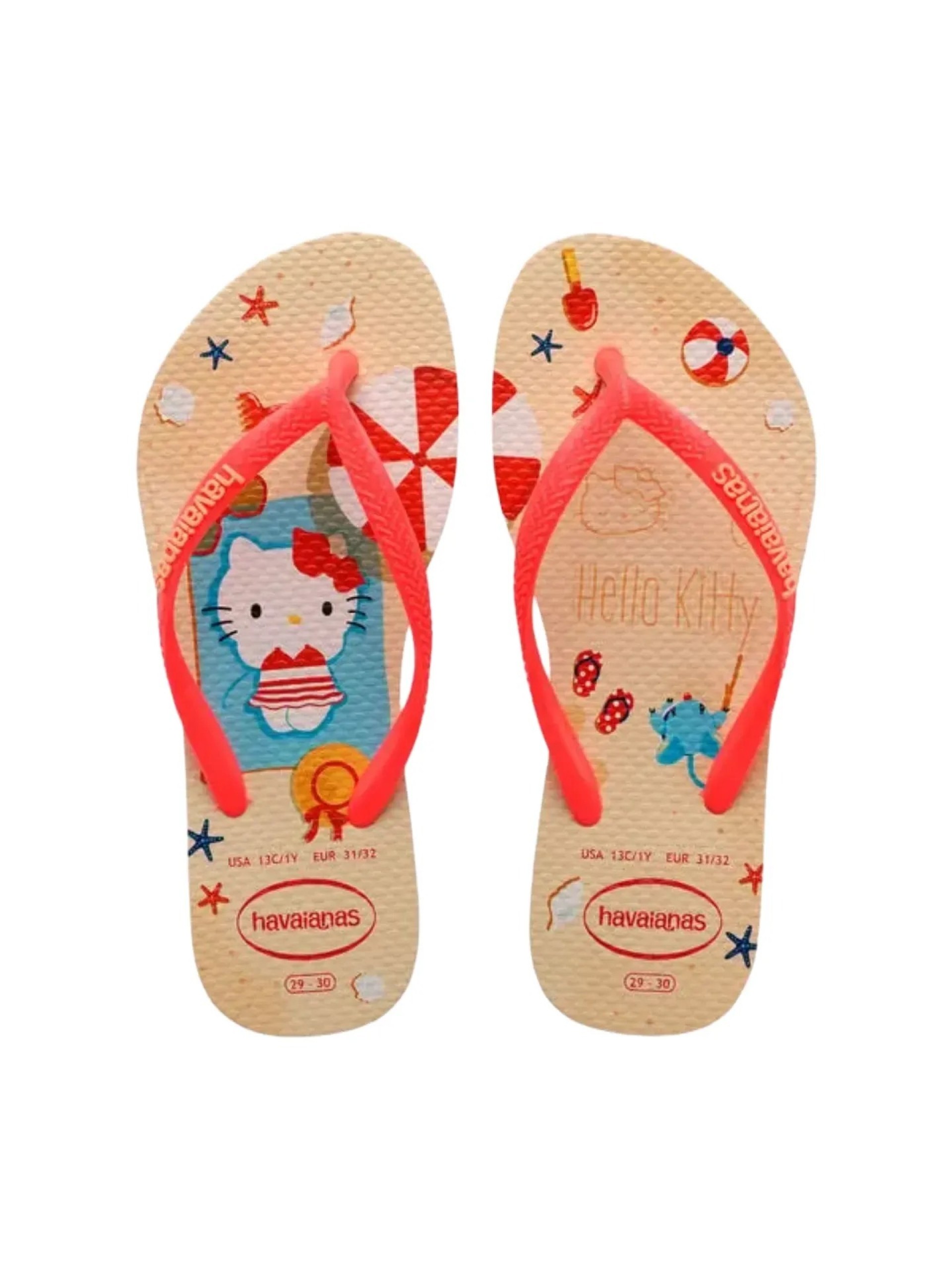 Havaianas Kids Slim Hello Kitty Flip Flops