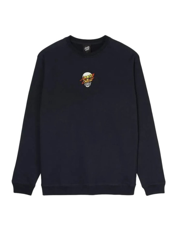 Santa Cruz Dressen Skull Dot Front Sweatshirt