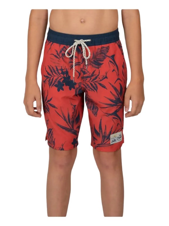 Salty Crew Island Days Neo Coral Elastic