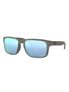 Oakley Holbrook Woodgrain w/ Prizm Deep Water Polarized Sunglasses