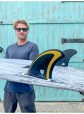 Firewire Tomo Max Large Twin Keel Fins - Single tab