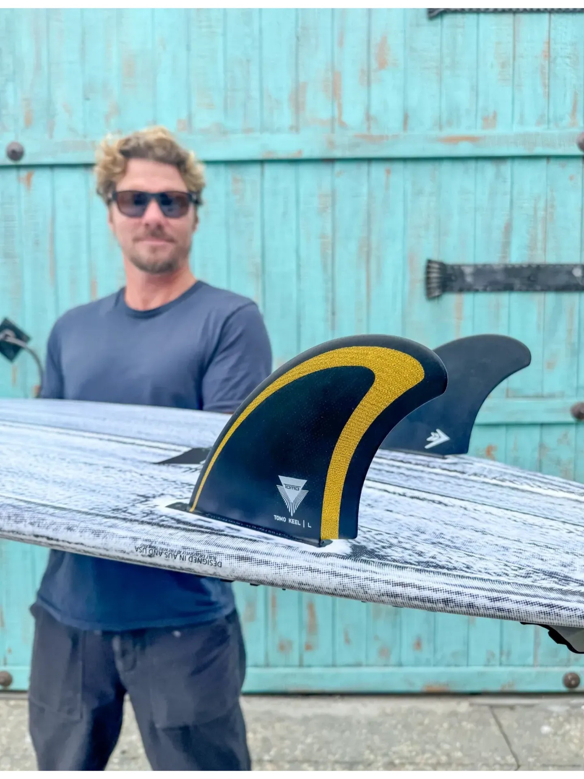 Quilhas Firewire Tomo Max Large Twin Keel - Single tab