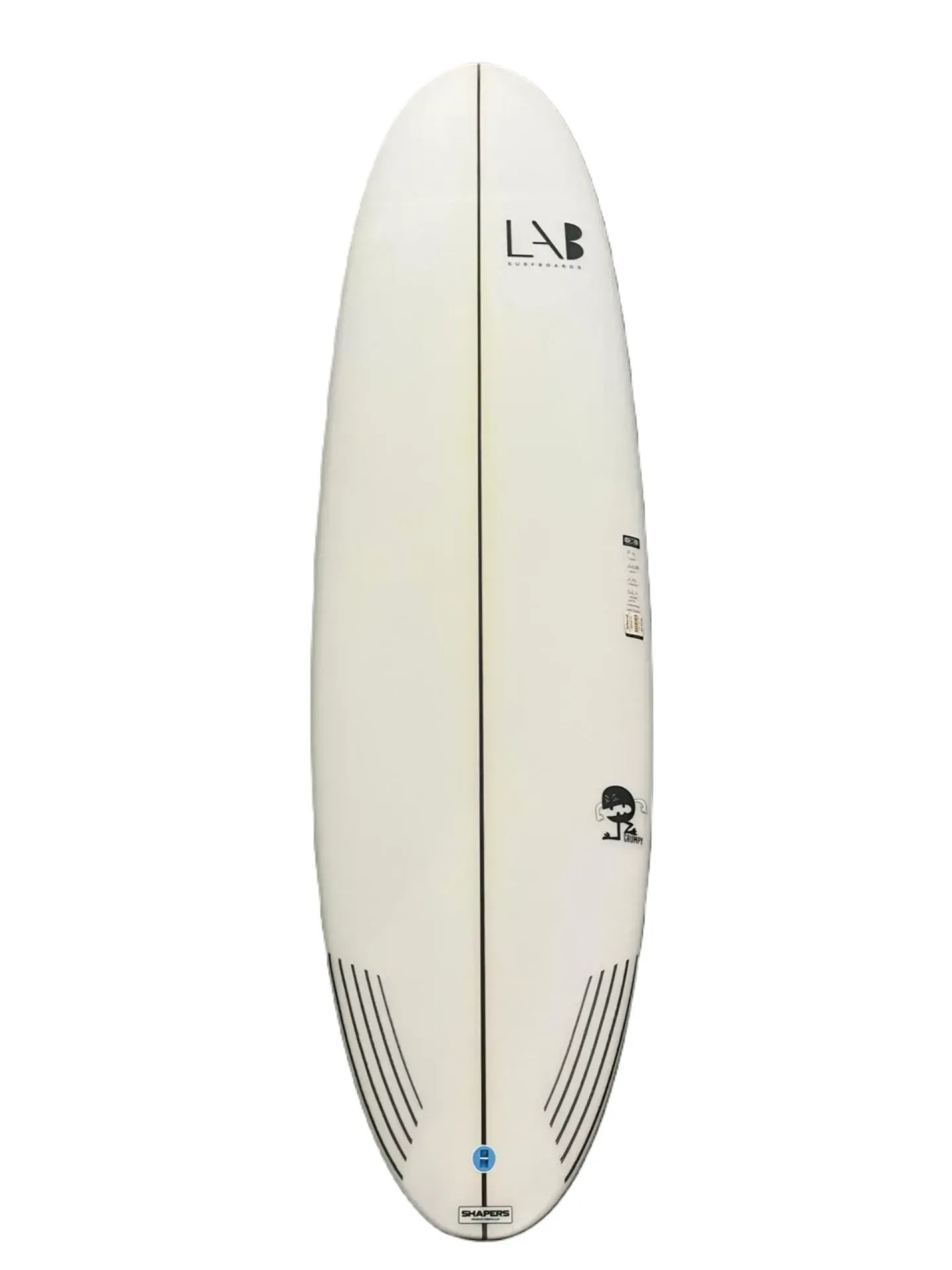 Lab Grumpy 7'4" Futures Surfboard