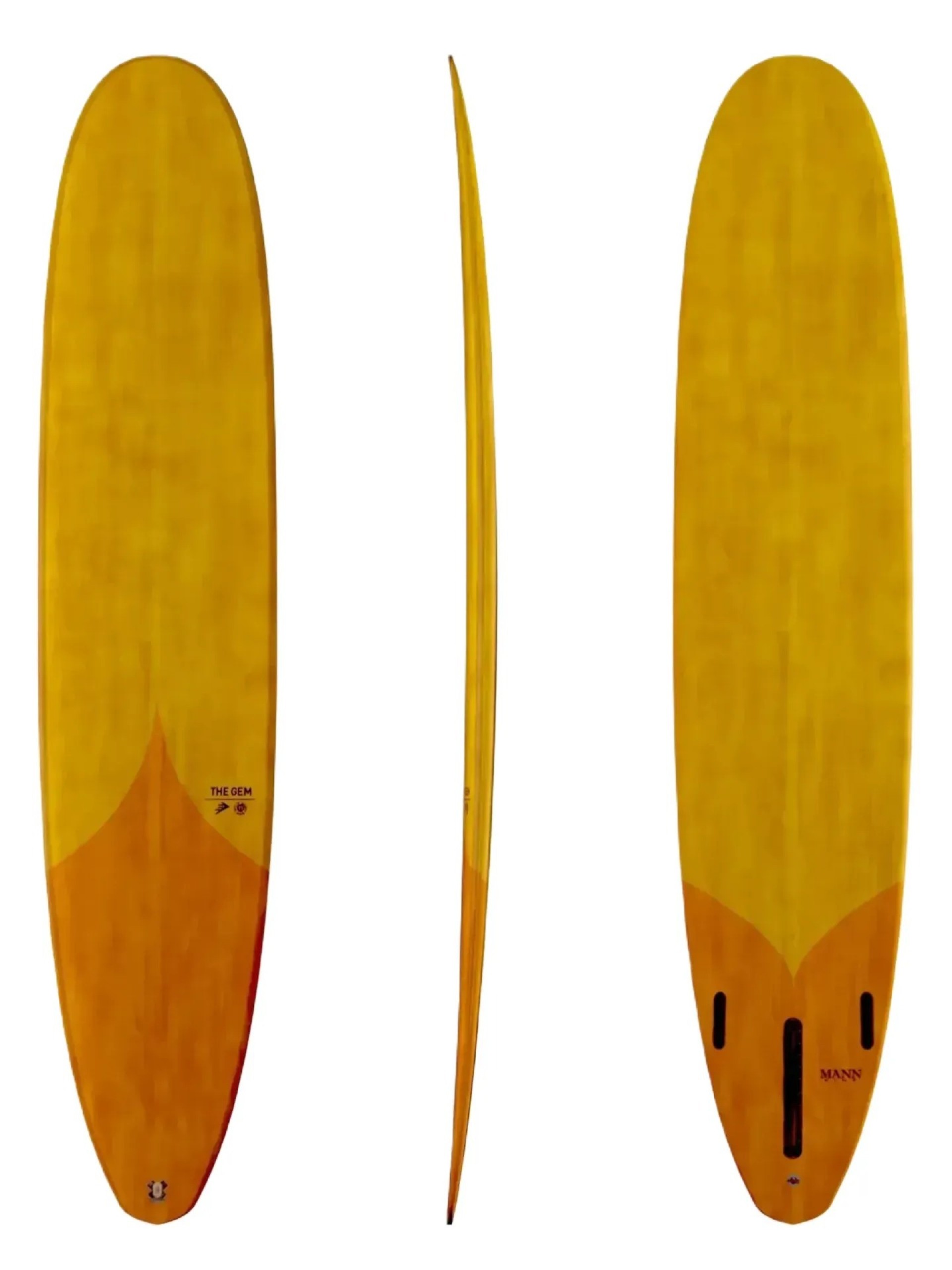 Prancha de Longboard The Gem 9'5" FCS II - Thunderbolt Black