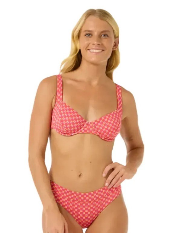 Biquni Top Rip Curl Shell Cove D-DD Balconette