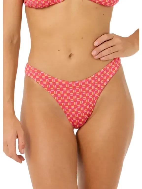 Biquni Bottom Rip Curl Shell Cove High Leg Cheeky