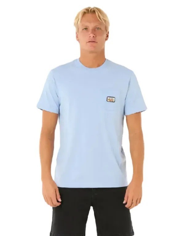 T-Shirt Rip Curl Surf Paradise Badge Update S/S