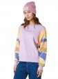 Sweatshirt Rip Curl Wavy Print Sleeves