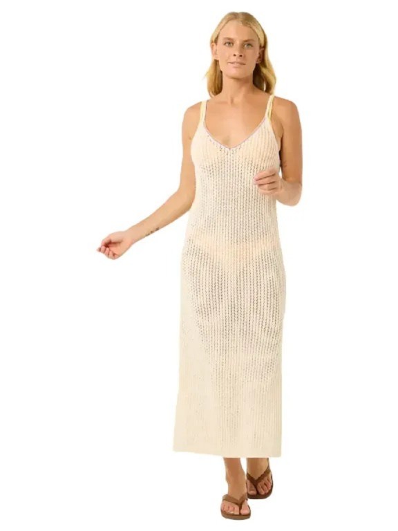 Vestido Rip Curl Cala Vadella Crochet