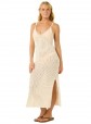 Vestido Rip Curl Cala Vadella Crochet