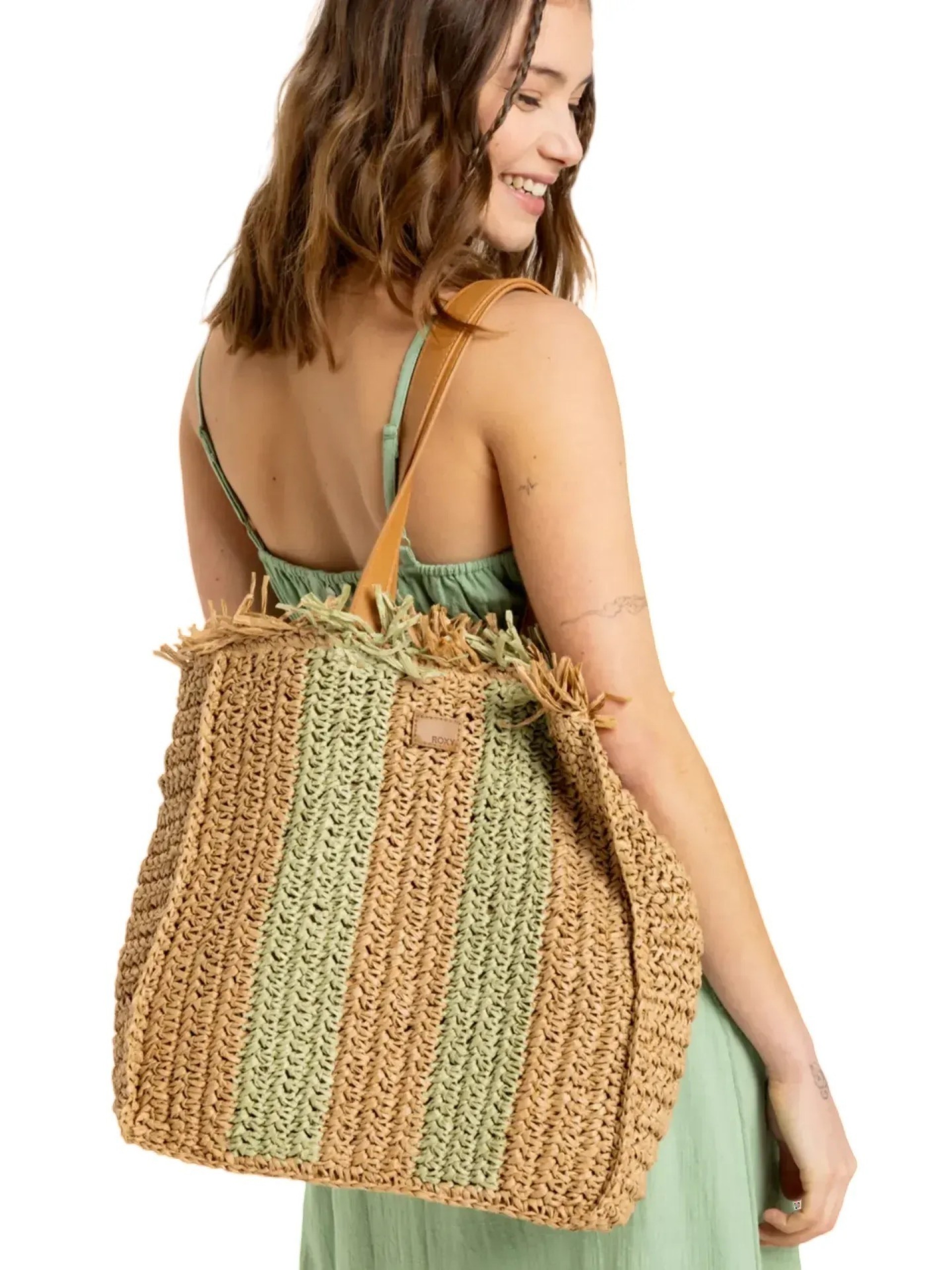 Roxy Wide Eyed Palm Tote