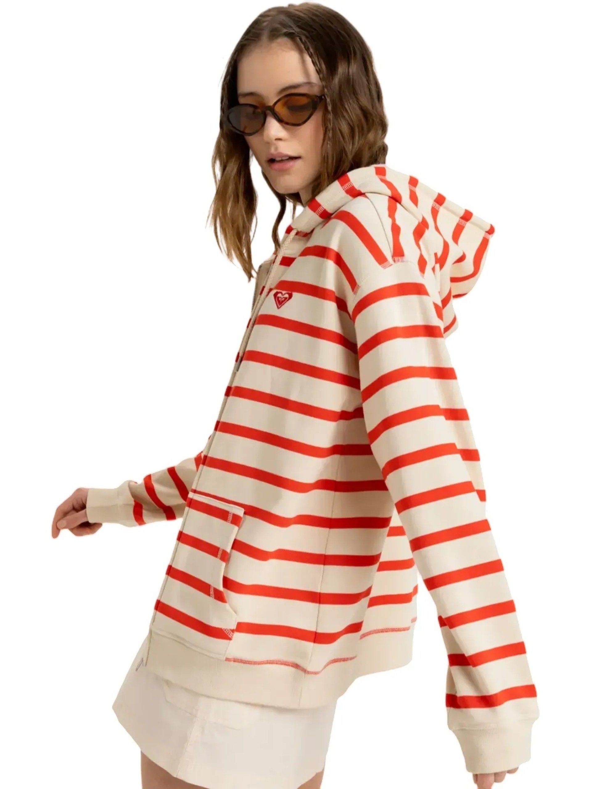 Zip Sweat Roxy Perfect Stripe