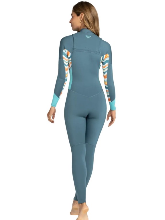 Fato de Surf Roxy Swell Series 3/2 Chest Zip Fato de Surf Roxy Swell Series 3/2 Chest Zip