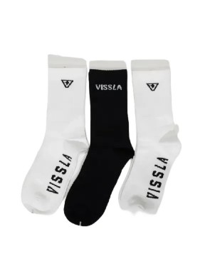 Meias Vissla Logo (3 Pares)