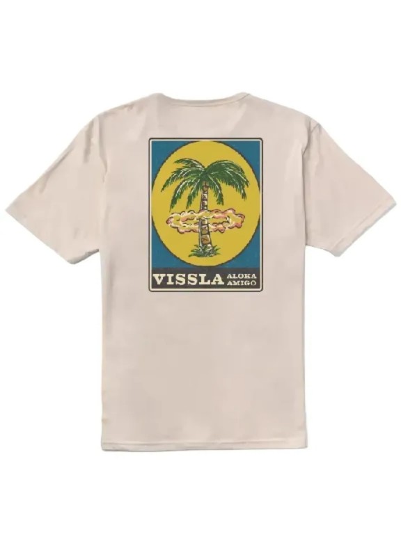Vissla Atomic Palms Organic S/S Tee Vissla Atomic Palms Organic S/S Tee