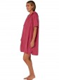O&E Ladies V Neck Hooded Poncho