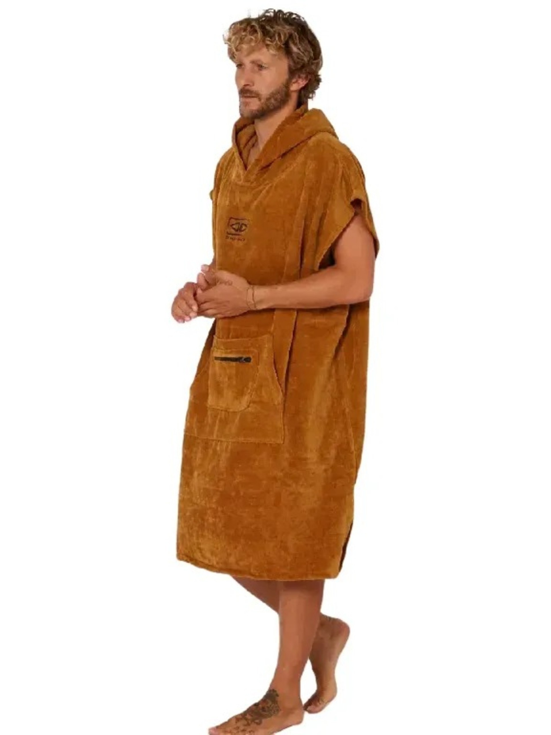 Ocean & Earth Mens Corp Hooded Poncho