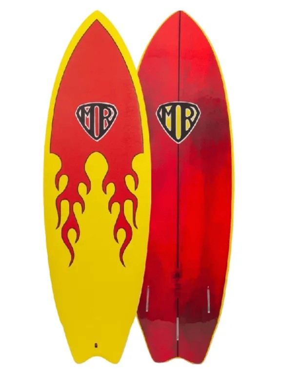 Softboard Ocean & Earth MR Flame Epoxy Super Twin 5'9" Softboard Ocean & Earth MR Flame Epoxy Super Twin 5'9"