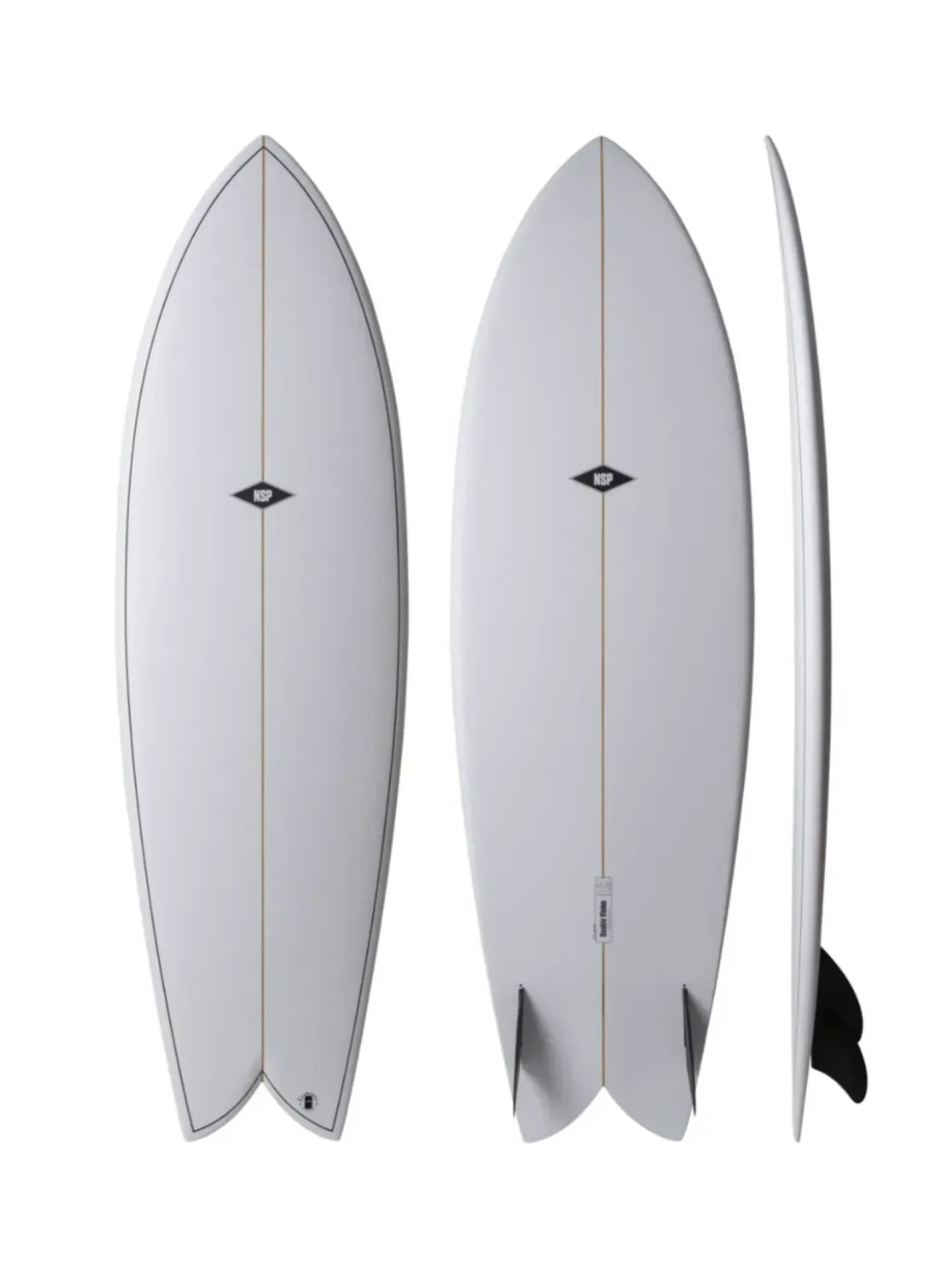 NSP Elements Double Vision 5'11" Surfboard