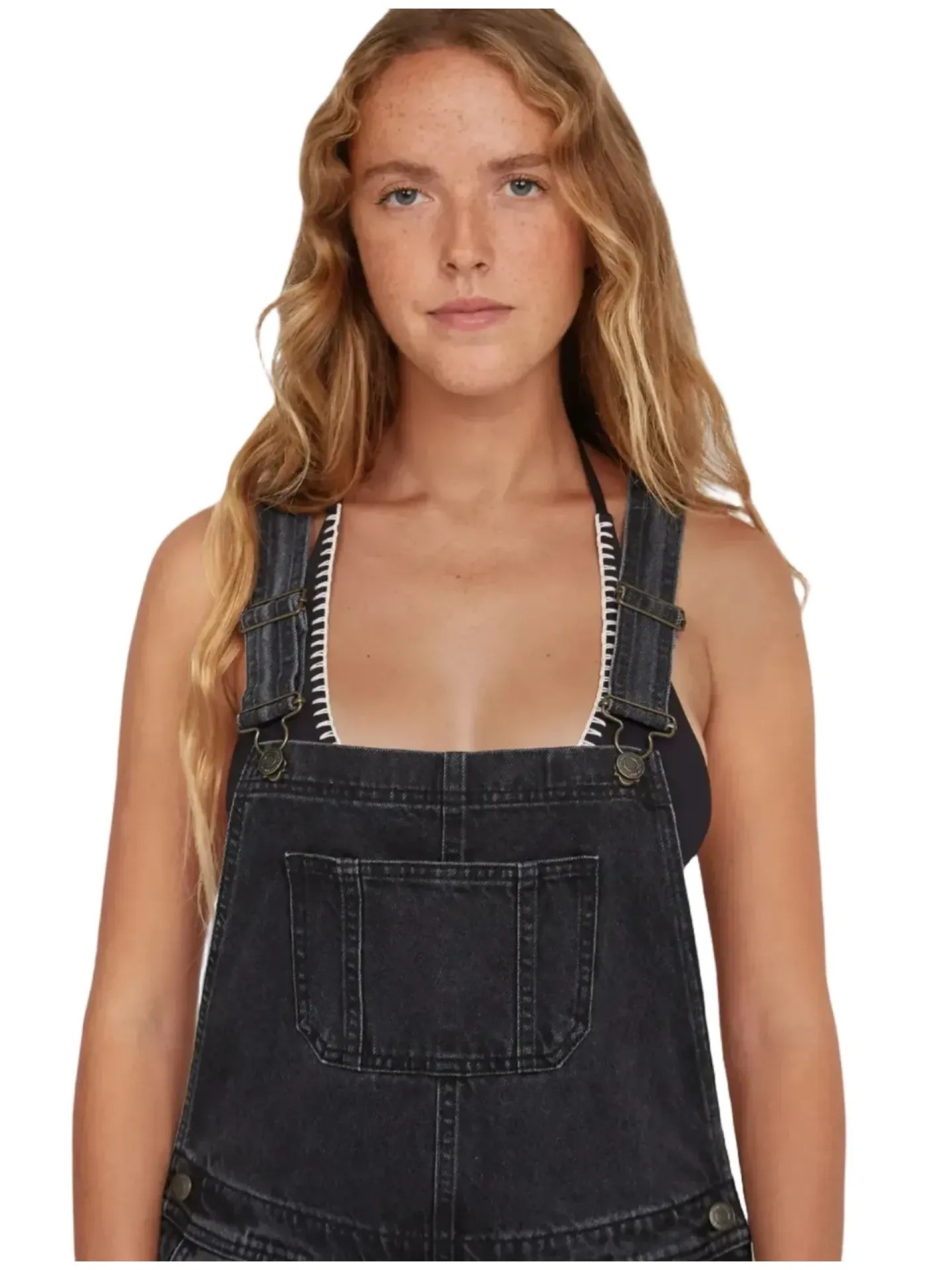 O'Neill Essentials Twill Dungaree Jumpsuit