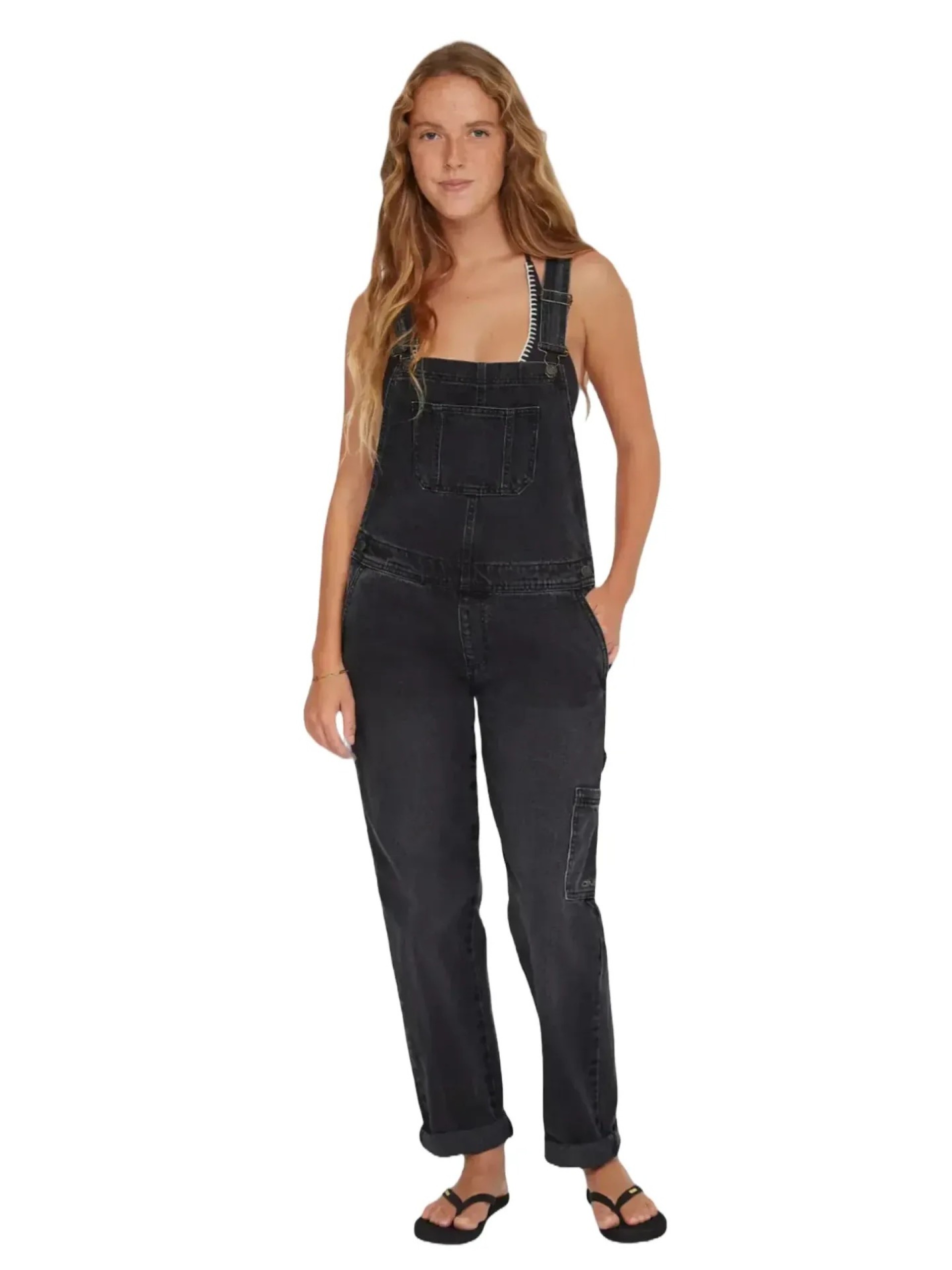 O'Neill Essentials Twill Dungaree Jumpsuit